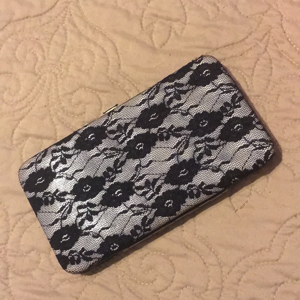 Lace Clutch Wallet